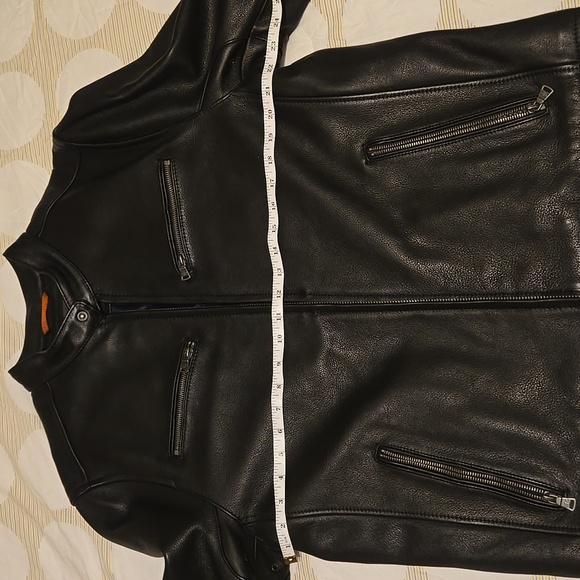 Dockers mens heavy leather jacket, 100% genuine leather, - Picture 7 of 7